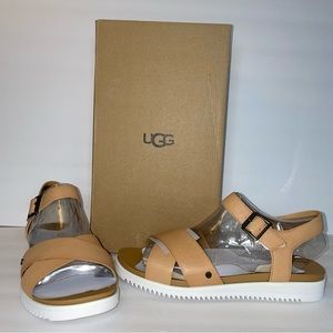 UGG Shoes Nwb Ugg Zoie Sport Sandals Brown Tan Poshmark
